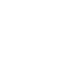 A white geometric design instead of six overlapping circles forming a simpler symmetrical flower shape against a black background.