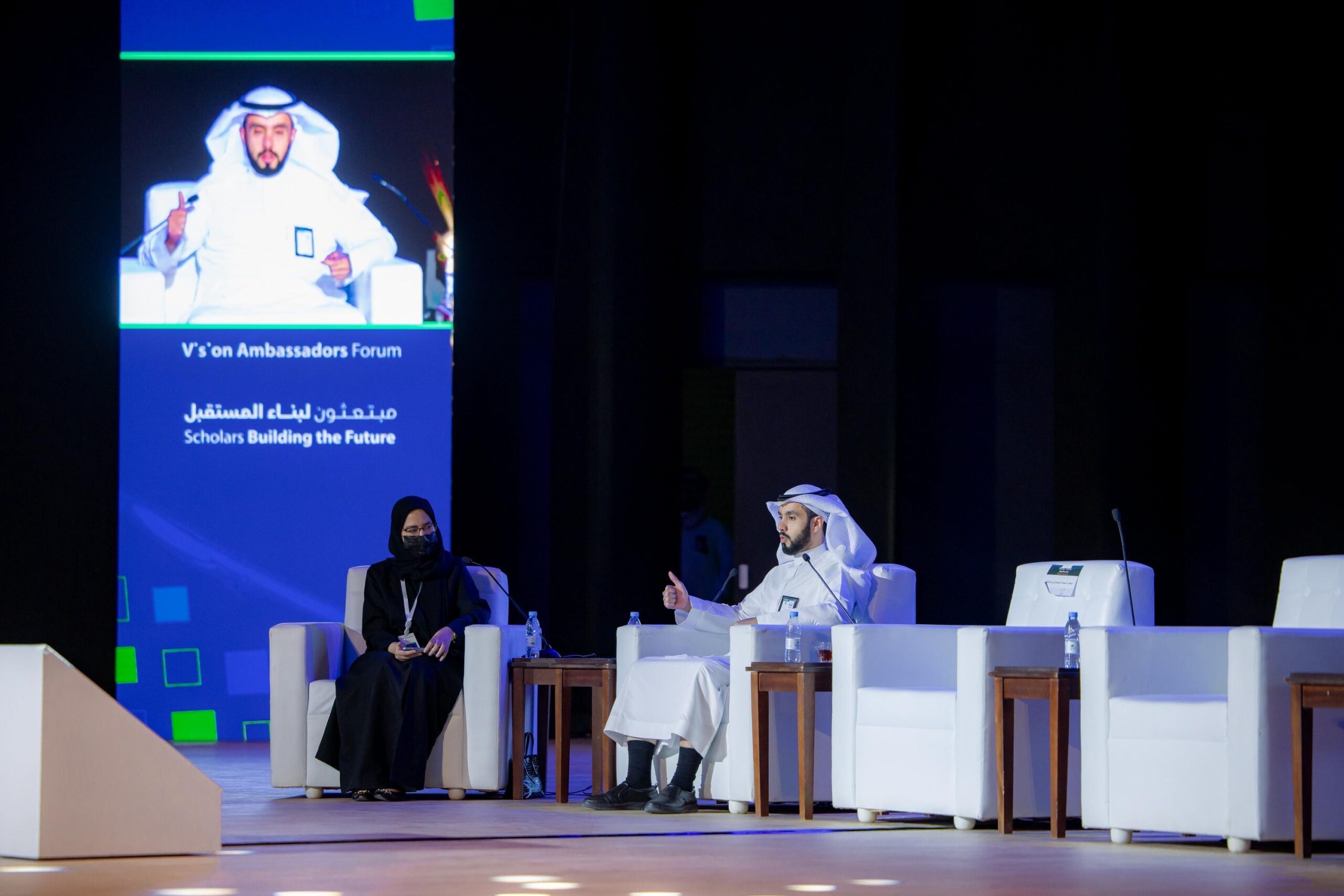 رئيس الجامعة يرعى ملتقى «سفراء الرؤية: مبتعثون لبناء المستقبل» ويفتتخ المعرض المصاحب