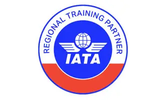 The IATA Regional Training Partner logo The logo includes a spherical sphere with wings that appears above the word "IATA", surrounded by a circular frame in white and red colors, on which the words "Regional Training Partner" are distributed. This logo embodies the centers of training courses and granting professional certificates, within standards and formalities in line with the identity of Al-Qass University and taking into account Qassim and local privacy; without using any references to a headdress other than the Saudi Shemagh or Saudi Ghutrah.