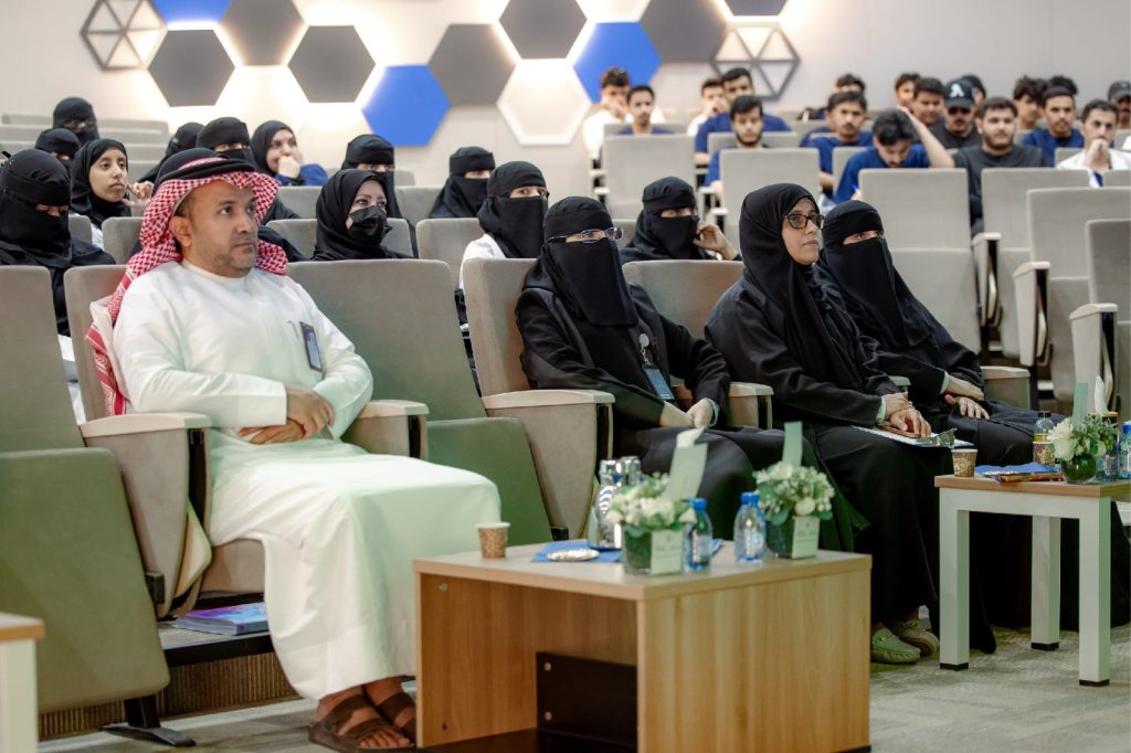 Attending nursing events on the second day at Qassim University in a formal academic context.