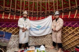 The academic effectiveness of Qassim University at the 'Tawallat' tent expresses the identity of the Muslim Saudi community.