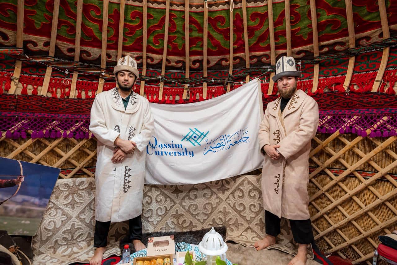 The academic effectiveness of Qassim University at the 'Tawallat' tent expresses the identity of the Muslim Saudi community.