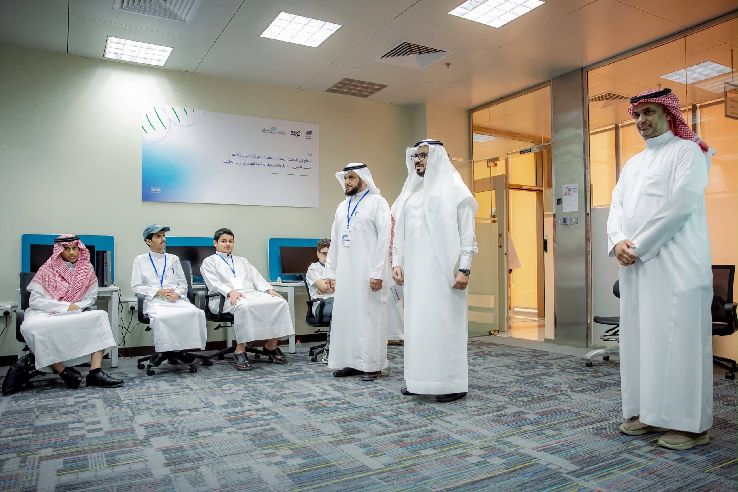 اجتماع أكاديمي في جامعة القصيم حول تنمية قدرات الطلاب في إطار برنامج &laquo;موهبة&raquo;.