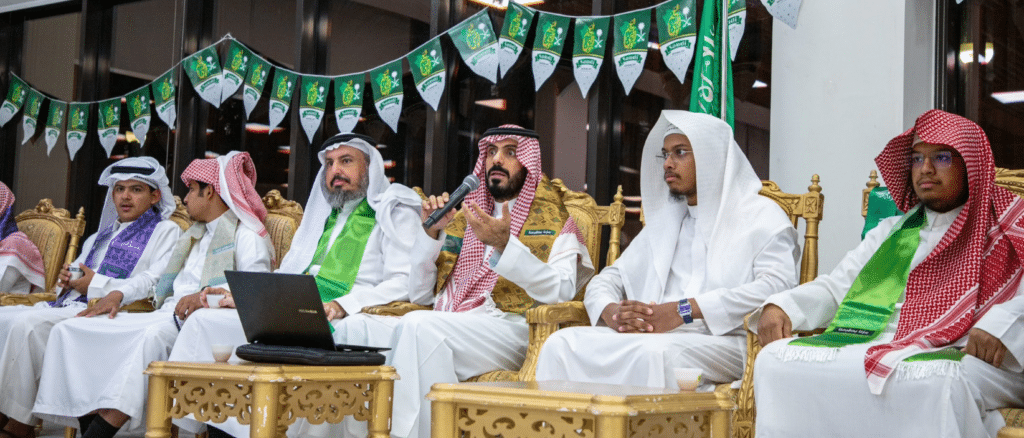 An official event at Al-Qassim University with the participation of a select group of personalities.
