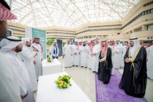 حضور معرض أمل للتوعية بالصحة النفسية في حرم جامعة القصيم.