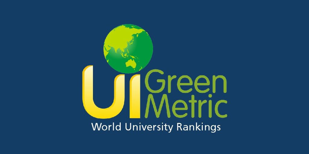 شعار تصنيف UI GreenMetric UI GreenMetric بجامعة القصيم يعكس التميز الأكاديمي في بيئة سعودية إسلامية.